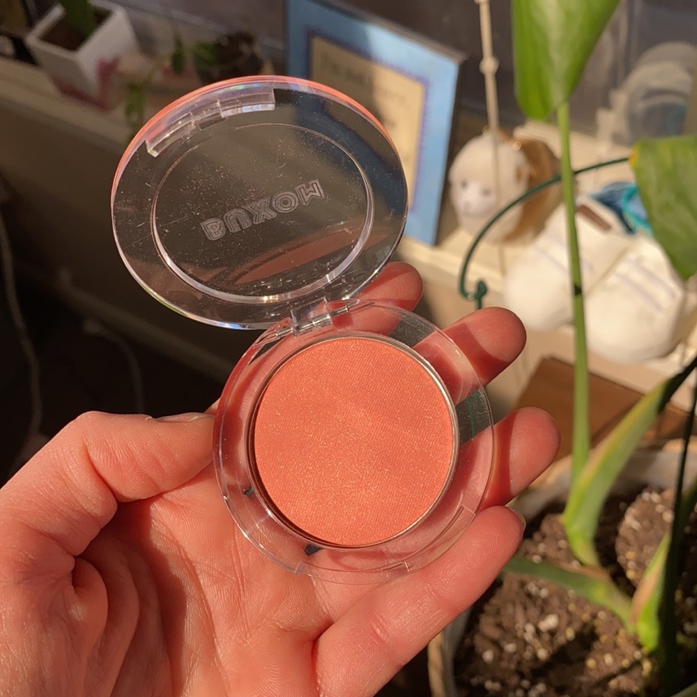 Buxom wanderlust primer-infused blush color: Mykonos